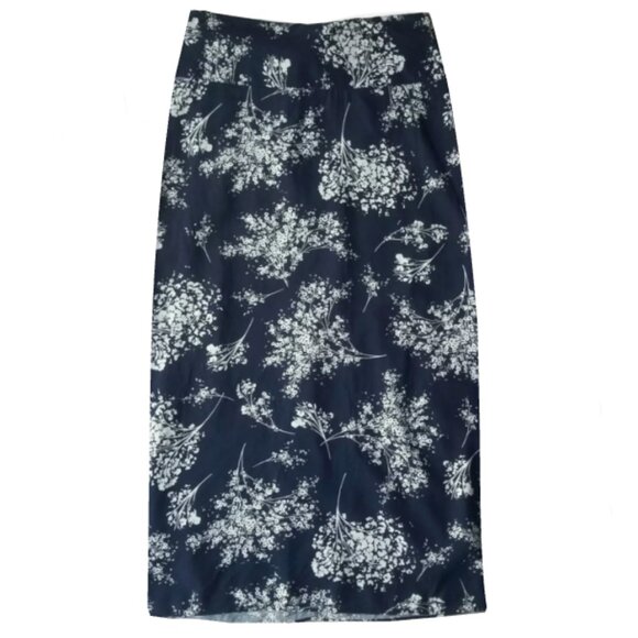 Banana Republic Floral Print A-Line Maxi Skirt - Picture 1 of 7